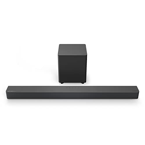 VIZIO M-Series 2.1 Immersive Sound Bar with 5 High-Performance Speakers, Dolby Atmos, DTS:X, Wireless Subwoofer and Alexa Compatibility, M215aw-K6, 2023 Model