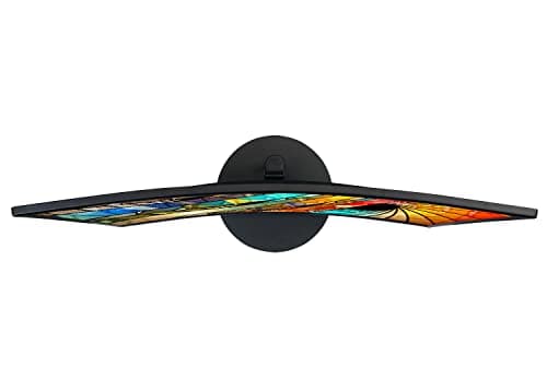 Sceptre 27" Curved 75Hz LED Monitor C278W-1920R Full HD 1080P HDMI DisplayPort VGA Speakers, Ultra Thin Metal Black, 1800R immersive curvature, 2018,Metallic Black 6