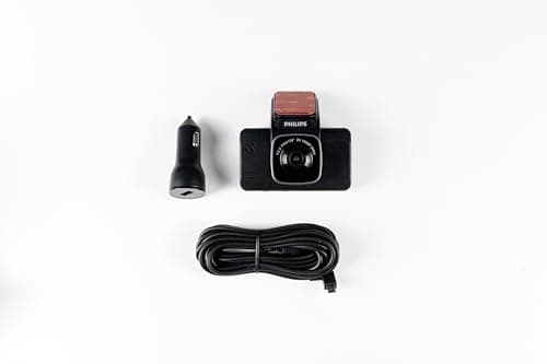 PHILIPS Dash Cam Wide Angle, 3" Screen Dashcam for Cars, Built-in WiFi, G-Sensor, Night Vision, Safety Alert, Loop Recording, Voice Control (Front Camera Only 1600P) 9