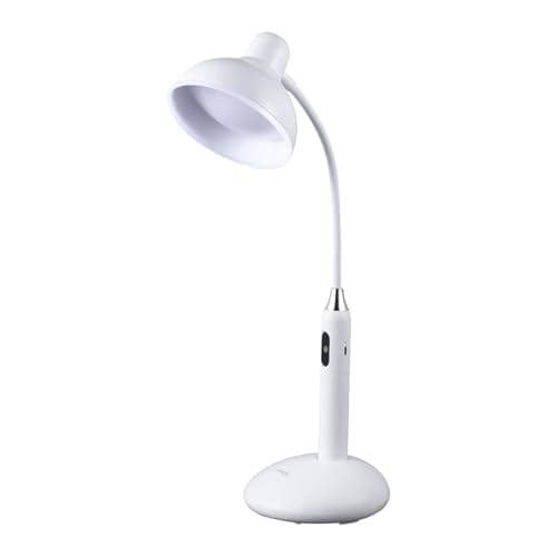 VAVOFO Eye-Caring Wireless Desk Lamp 6781-700 Lumens, 2700-7000K Adjustable Color Temperature, 360° Gooseneck, Touch Control & USB-C Charging, 2.5hrs Cordless Use (White)