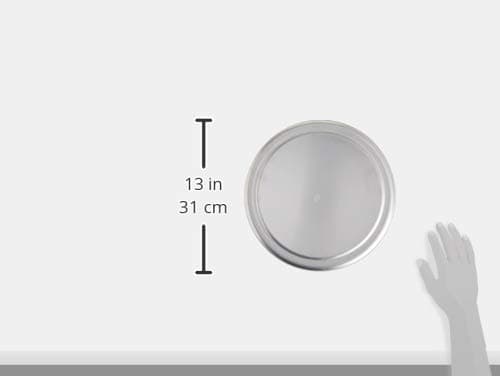 American Metalcraft TP12 TP Series 18-Gauge Aluminum Standard Weight Wide Rim Pizza Pan, 12-Inch 6