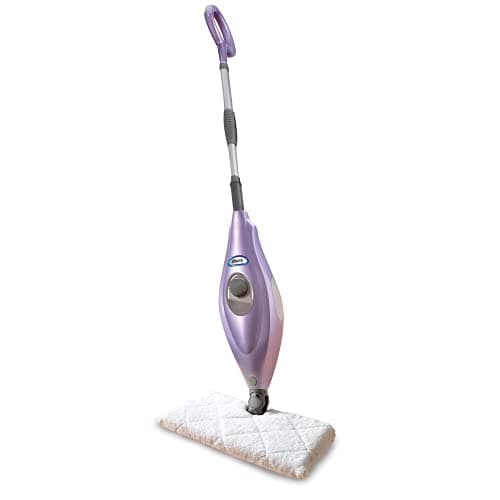 Shark S3504AMZ Steam Pocket Mop Hard Floor Cleaner with 1 Rectangle and 1 Triangle Mop Head, Natural Powerful Steam, Easy Maneuvering, Triangle & Rectangle Washable Pads, Quick Drying, Purple 10