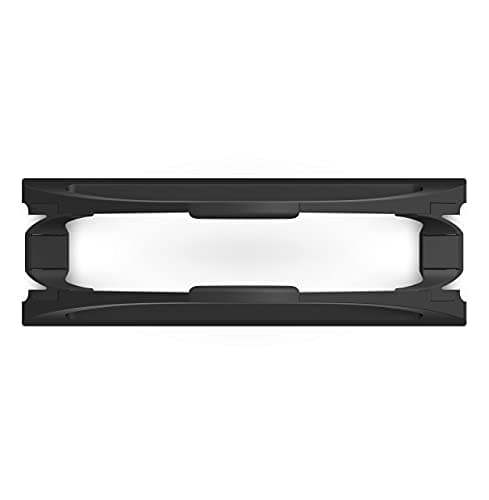 HumanCentric Vertical Laptop Stand for Desks in Matte Black, Upright Adjustable Holder to Dock Apple MacBook Stand, and Other Laptops to Organize Work & Home Office, Automatic Grip 8