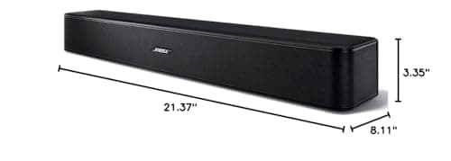BOSE Solo 5 TV Soundbar Sound System Sleek Slim Design Bluetooth Connectivity, Black (Renewed) 6