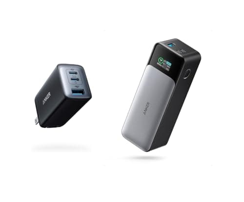 Anker 735 USB C Fast Charger with Anker 737 Power Bank Gen 2