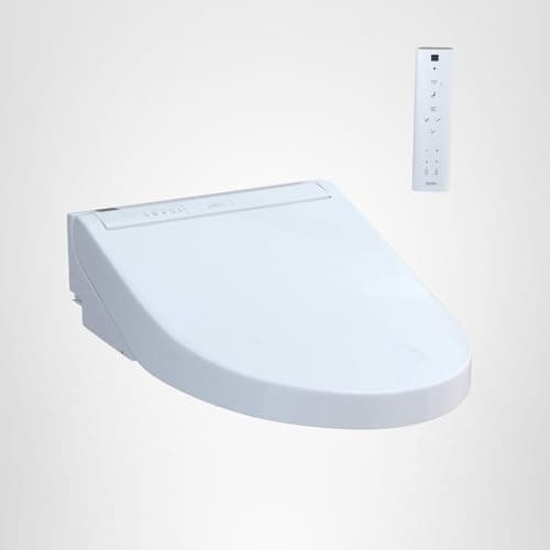 TOTO® WASHLET® C5 Electronic Bidet Toilet Seat with PREMIST and EWATER+ Wand Cleaning, Elongated, Cotton White - SW3084#01 34