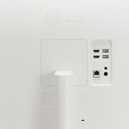 LG 34SR60QC-W 34-inch QHD (3440x1440) Curved Smart Monitor with Streaming, UltraWide Screen, webOS, HDR10, 100Hz, Built-in Speaker, AirPlay2, Screen Share, Bluetooth, ThinQ App, White 7