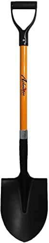 Ashman 4 Various Assorted Shovels (4 Pcs) 41 Inches Long D Handle Grip Multi-purpose (Round, Square, Drain Spade, Spade) Premium Quality Multipurpose Assorted Shovels with Strong Build 5