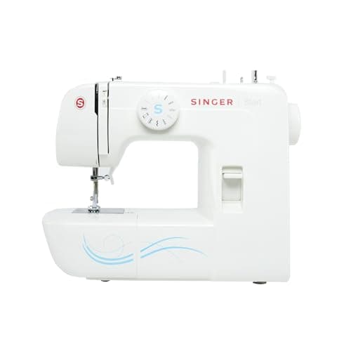 SINGER Start 1304 Portable Sewing Machine | Lightweight, Beginner-Friendly with 57 Stitch Applications, Automatic Bobbin Winding & 4-Step Buttonhole | Includes Accessory Kit