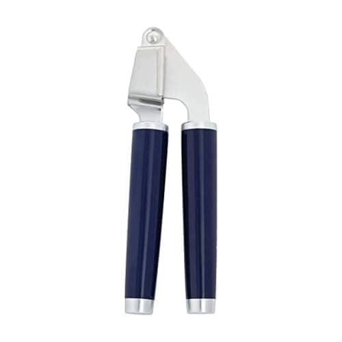 KitchenAid Classic Garlic Press, 7.68-Inch, Cobalt Blue