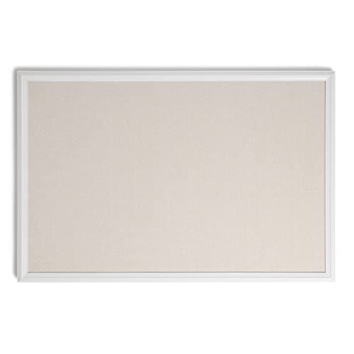 U Brands Farmhouse Board (Linen Pin Board, 30" x 20")