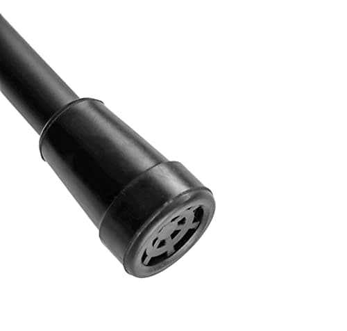 PEPE Mobility Folding Crutches for Adults (x2 Units), Open Cuff, Adjustable Height, Aluminium, Orthopaedic, Elbow Crutches Women and Men, Black 6