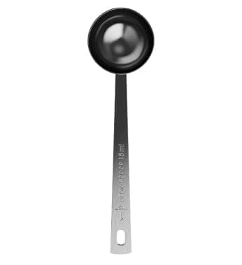 1 Tablespoon Stainless Steel Coffee Scoop with Long Handle, Coffee Scoop for Coffee Tea Sugar Salt Powder, Silver