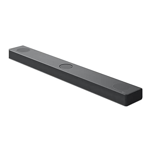LG S80QR 5.1.3ch Sound bar with 4ch Rear Speakers, Center Up-Firing, Dolby Atmos DTS:X, Works with Airplay2, Spotify HiFi, Alexa, High-Res Audio, Synergy TV, Meridian 15