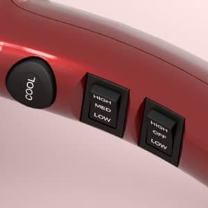 BERTA Professional Hair Dryer 1875W Tourmaline Ceramic & Negative Ionic Hair Blow Dryer, 2 Speed 3 Heat Settings Cool Button with 4 Attachments 9