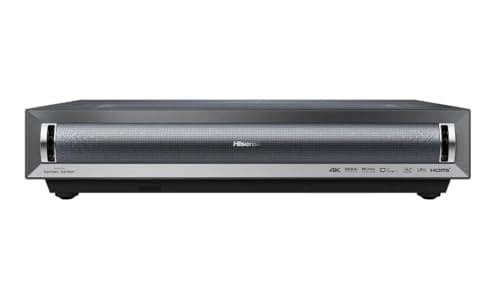 Hisense PX3-PRO Ultra Short Throw Triple Laser Projector, 4K UHD, 80” – 150”, 3,000 Lumens, 3000:1 Contrast, Dolby Vision & Atmos, IMAX Enhanced, 240 High Refresh Rate, Google TV, Designed for Xbox