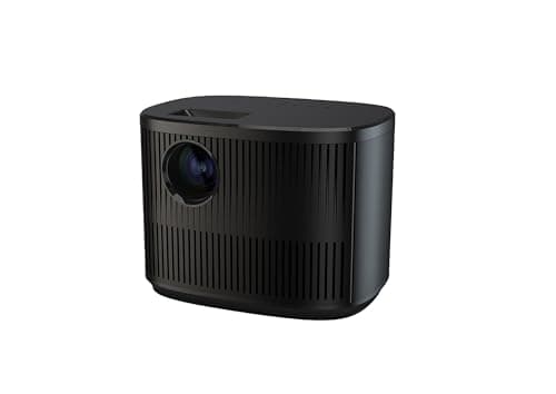 RCA 720P Home Theater Projector, 1280 x 720 (720P), 4" LCD technology, 120 ANSI lumens, 32" to 140" (diagonal), 2 x HDMI - RPJ181-BLACK (Renewed)