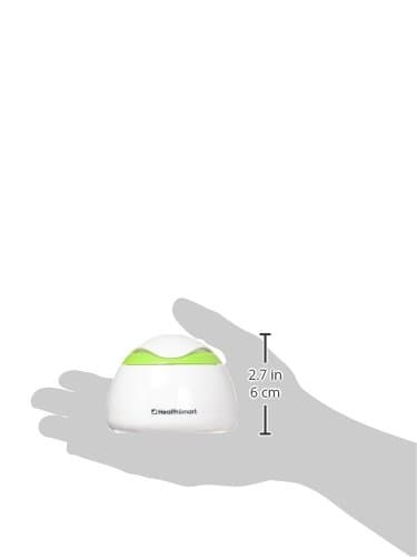 HealthSmart Travel Mate Personal Ultrasonic Small Personal Cool Air Mist USB Compact Travel Humidifier, Relief for Dry Skin, Compact and Personal, Quiet, Filter Free, FSA Eligible Humidifier, White 10