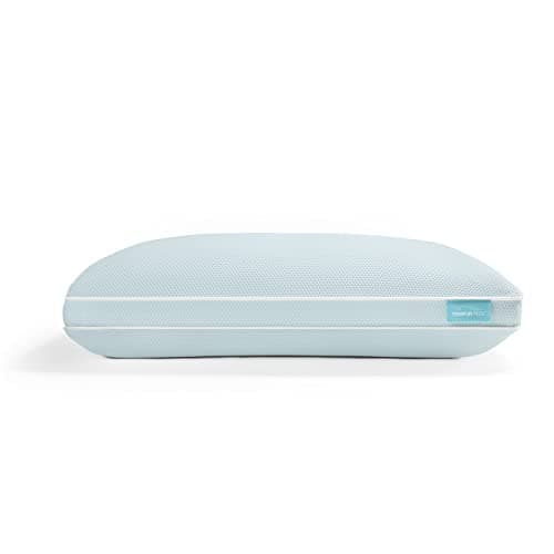 TEMPUR-ProForm + Cooling ProHi Pillow, Memory Foam, Queen, 5-Year Limited Warranty,Blue 6