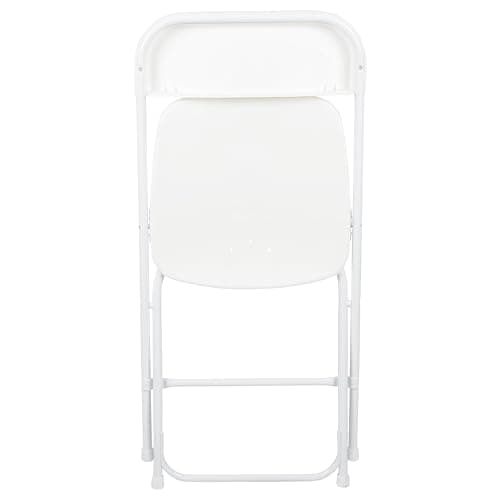 Flash Furniture Hercules Series Plastic Folding Chair - White - 4 Pack 650LB Weight Capacity Comfortable Event Chair-Lightweight Folding Chair 15