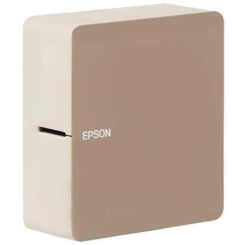 LABELWORKS Epson LW-C610PX Premium Portable Bluetooth Label Machine Printer – Create Sticker Labels for Organization, Small Business, Designer Tape Supported, App Compatible