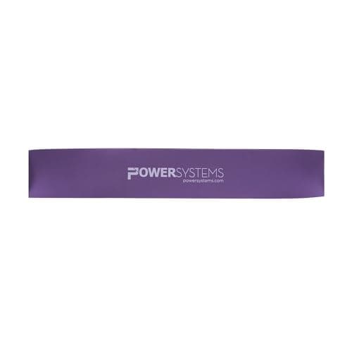 Power Systems Versa Loop – Commercial Grade Color-Coded Exercise Resistance Band for Working Out, Elastic Band for Physical Therapy, Strength, Fitness Training at Home or Gym - Extra Heavy