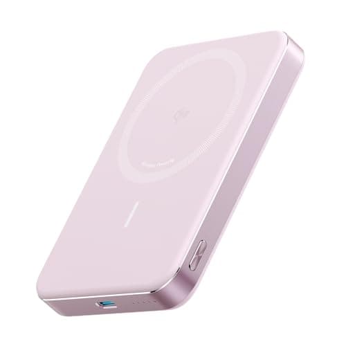 Anker MagGo Power Bank, Ultra-Slim 10,000mAh Magnetic Battery Pack, Qi2 Certified 15W Ultra-Fast MagSafe Compatible Portable Charger, Ergonomic Design, for iPhone17/16/15/14 Series Only（Not for Pixel）