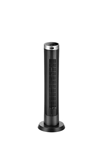 OmniBreeze Digital Electric Tower Fan, with Remote Control, LED Display, Standing Bladeless Floor Fans Cooling and Quite Indoor Living Room Bedroom use (36 Inch)… 8