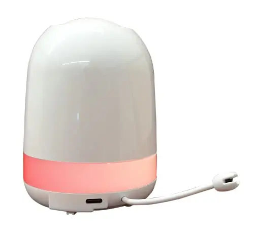 Babysense Add On Camera Video Baby Monitor MaxView, Remote Pan Tilt Zoom, Two-Way Talk-Back Audio, Long Range, Night Vision, RGB Night Light, Lullabies, Temperature Monitoring 4