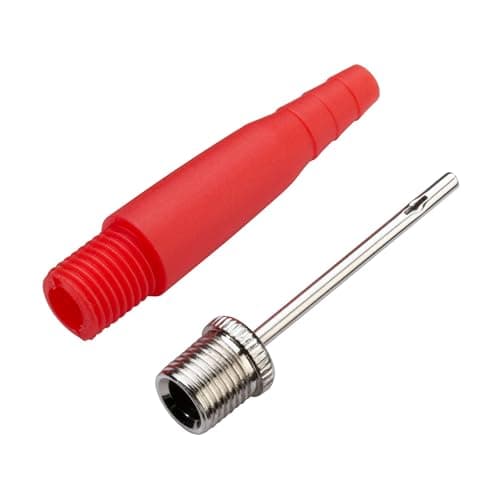 Schwinn Air Center Plus Floor Pump, For Mountain, Cruiser and Electric Bikes, 120 PSI, Soft Grip Handle, with Sports Ball Needle and Dual Head for Schrader and Presta Valves, Manual Air Pump 7