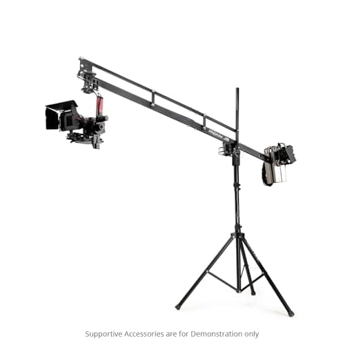 PROAIM 9ft Video Camera Jib Crane with Stand. (P-9-TS) for Gimbals, Pan-Tilt & Fluid Head. Payload up to up to 8kg / 17.6lb. 8