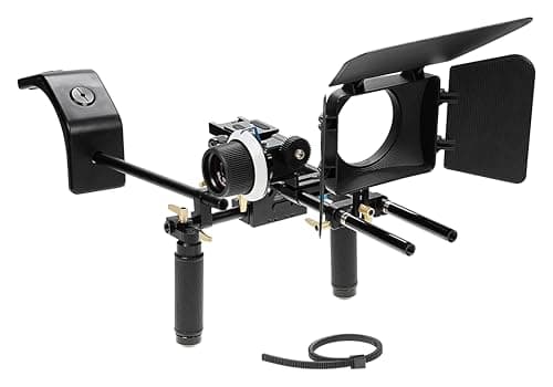 WonderRig Elite by Fotodiox - Premium Grade Professional Video Rig Shoulder Support Stabilizer