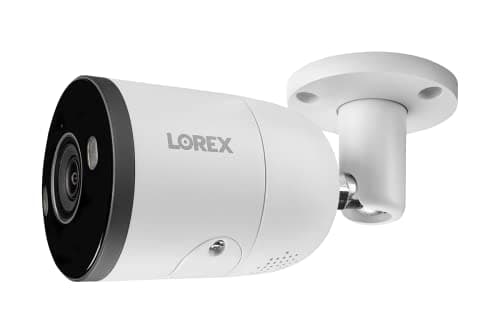 Lorex 4K IP Ultra HD Wired Bullet Security Camera with Smart Deterrence and Smart Motion Detection for Indoor and Outdoor Use (Renewed) 5