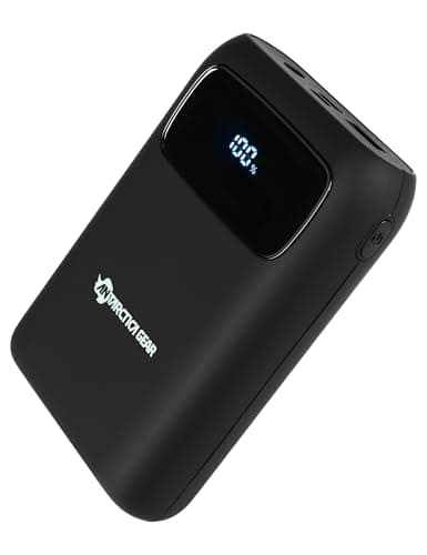 ANTARCTICA GEAR 16000mAh Portable Battery, 12V LED Display Rechargeable Battery Pack for Heated Vests, Heated Jackets, Heated Hoodies and Heated Outdoor Series