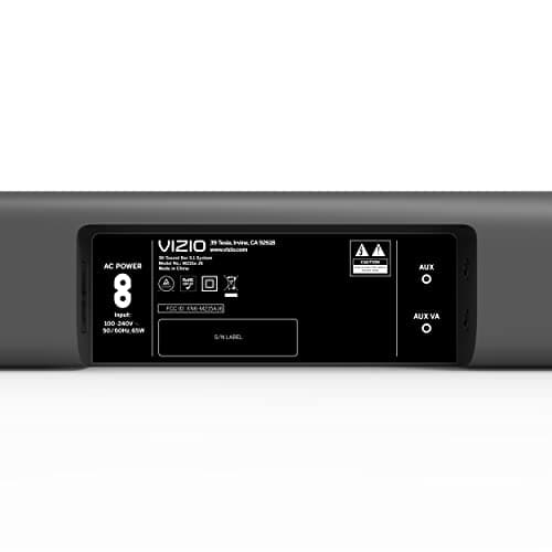 VIZIO M-Series 2.1 Sound Bar with Dolby Atmos and DTS:X, Wireless Subwoofer, M215a-J6 (HDMI)-Black 9