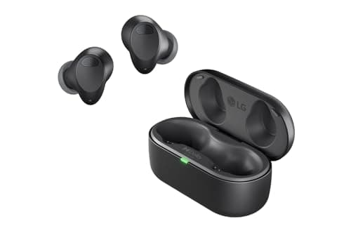 LG Tone Free T80 Dolby Atmos True Wireless Earbuds with Adaptive Noise Cancelling, IPX4 Water Resistant, Up to 36 Hours of Battery Life, Black 12