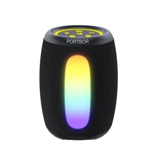 PORTBOR Bluetooth Speaker Waterproof