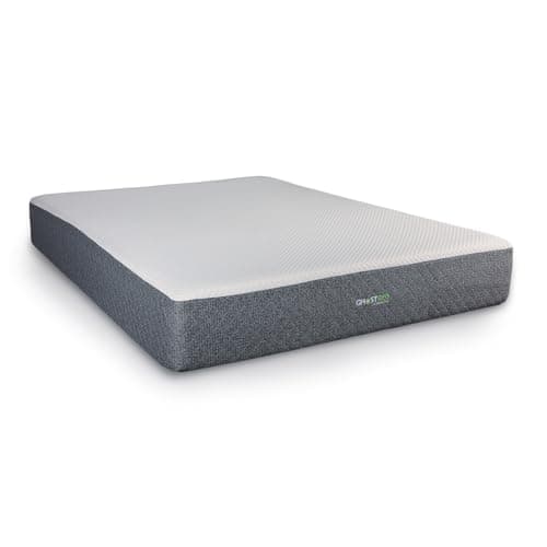 GhostBed Classic 11 Inch Memory Foam & Latex Mattress - Medium-Firm Feel, Made in The USA, Full 10