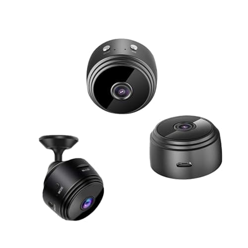 BVYY 1080P WiFi Spy Camera Hidden Camera Wireless Indoor Home Office Security Camera Nanny Monitoring Cam Micro Pet Long-Lasting Battery Video Surveillance Camera with Motion Detection App Control 5