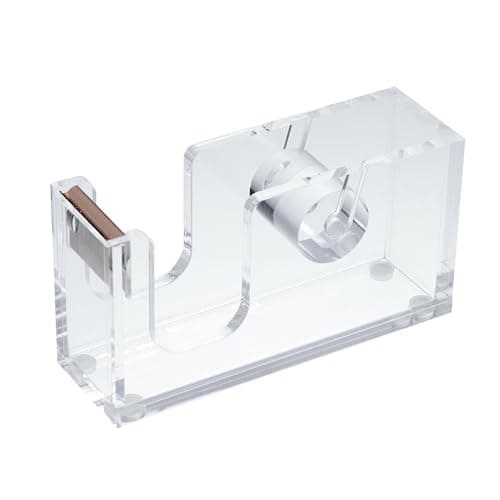 Gartner Studios Acrylic and Gold Tape Dispenser, 4.75” x 1.5” x 2.5”