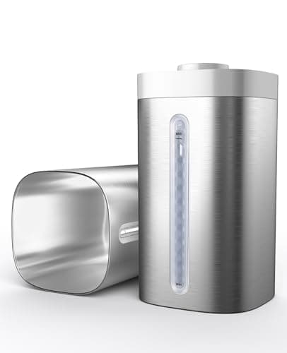 Stainless Steel Humidifier, Easy to Clean Humidifier, Dishwasher Safe Humidifiers, Cool Mist Humidifiers for Bedroom