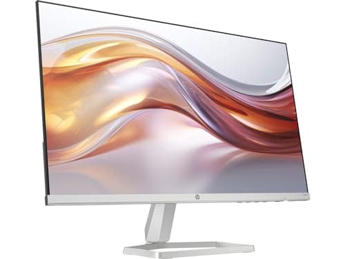 HP 24" 100Hz 300 Nits IPS FHD (1920x1080) Monitor (Replaces M24f) with Docztorm Hub USB Port Expander, Flicker-Free, Adjustable Tilt, 1x HDMI 1.4, 1x VGA, Black/Silver (2026 Latest Model) 2