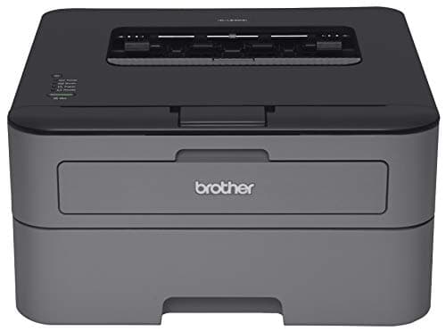 Brother HL-L2300D Monochrome Laser Printer with Duplex Printing (Renewed), Grey & Black