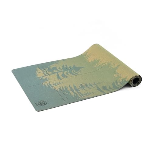 Satori Concept Cork Yoga Mat with Natural Rubber Base, Extra Size, Thickness and Support, Excellent Cushion & Grip, Non-Slip, Non-Toxic, Sweat-Resistant, Sustainable, Eco-friendly Exercise Mat (Mountain, Standard 72 x 26 x 4mm) 6