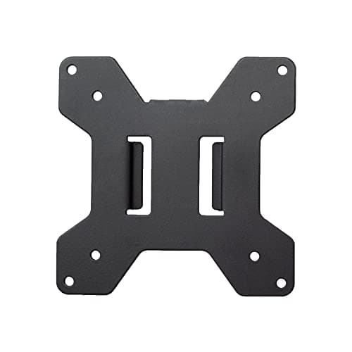 VIVO Steel VESA Compatible Plate Mounting Kit, 75x75mm and 100x100mm, Quick Release Removable VESA Bracket, Easy Computer Monitor Mounting, Hardware Included, Black, PT-SD-VA01A
