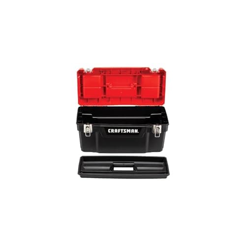 CRAFTSMAN Tool Box, Lockable 20-inch with Removable Tray and Small Parts Storage (CMST20901)