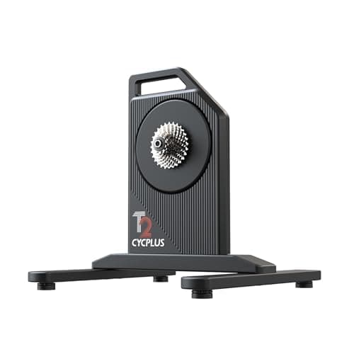 CYCPLUS T2H Smart Bike Trainer - 2200W Brushless Motor, 20% Gradient Simulator, BLE/ANT+ Dual Mode, Virtual Shifting Ready, Triple Silent Design with Dual Cooling Fans(2025 Release)