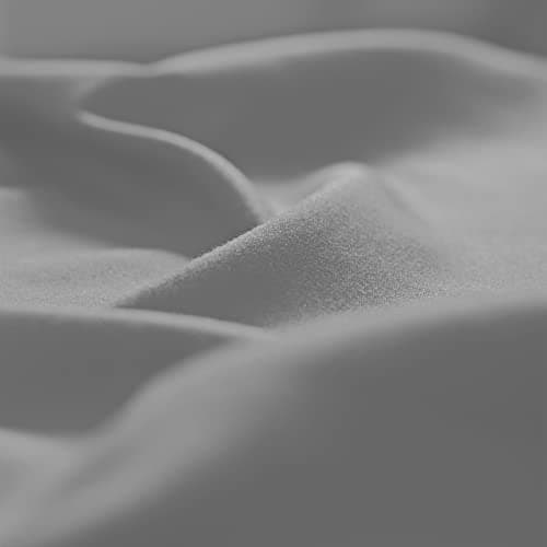 CozyLux Pillow Cases Queen Set of 2 Luxury 1800 Series Double Brushed Microfiber Bed Pillow Cases Embroidered 2 Pack 20x30 inches, Light Grey/Gray Pillow Covers with Envelope Closure 7