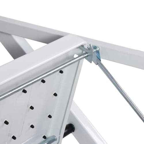 ZENY 2 Step Ladder Folding Step Stool with Wide Anti-Slip Pedal, Convenient Handgrip, Portable Steel Step Stool, Sturdy Steel Ladder for Household and Office 9