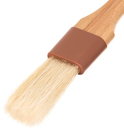 SPARTA 4037200 Boarhair Pastry Brush, Basting Brush with Flat Brushhead, 8.25"L x 1"W, Wood Handle 5